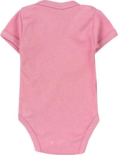 TupTam Unisex Baby Kurzarm Wickelbody 5er Pack 50 Weiss Ecri Hellgrau Altrosa Rosa, 50 Weiss Ecri He