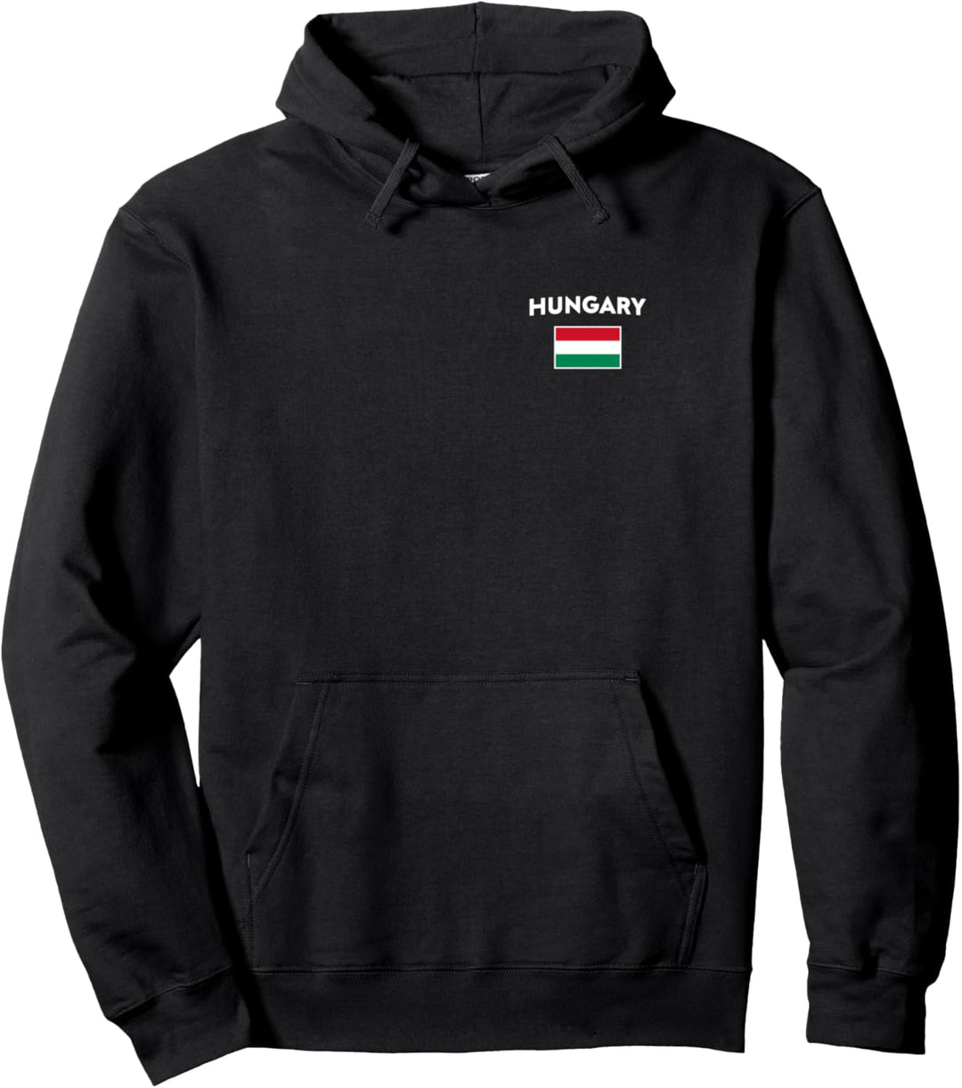 Ungarn Flagge Hungary Magyarország Green White Red Pullover Hoodie