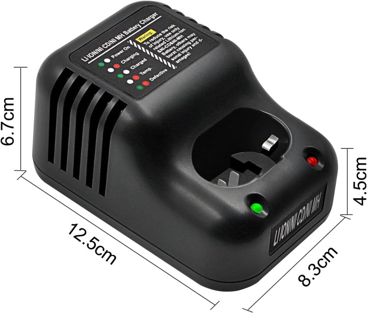 Akkuladegerät 100-240V 50 / 60Hz für Paslode 7.2V Li-Ion& 6V NI-CD/NI-MH Akkuladegerät Paslode 40471