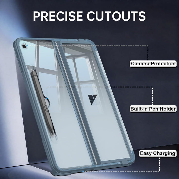 Fintie Hülle für Microsoft Surface Pro 12 Zoll 1. Edition (2025), Stossfeste Folio-Schutzhülle mit t