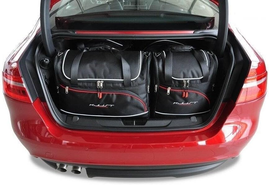 KJUST Dedizierte Reisetaschen 4 stk kompatibel mit JAGUAR XE I (X760) 2015-2018