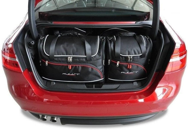 KJUST Dedizierte Reisetaschen 4 stk kompatibel mit JAGUAR XE I (X760) 2015-2018