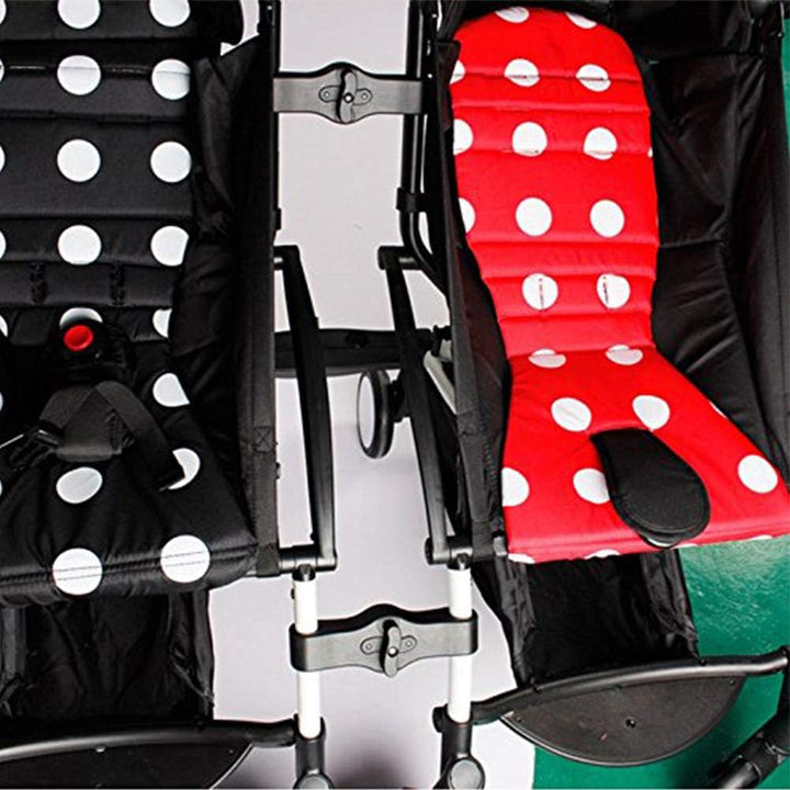 ALEOHALTER Kinderwagen-Verbindungsstücke, 3 Stück, universeller Zwillingskinderwagen-Anschluss für K