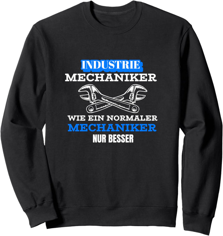 Industrie Mechaniker Landwirt Traktor Bauer Sweatshirt