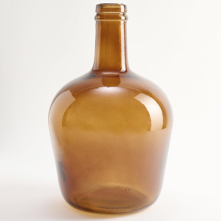 Handgefertigte Damajuana Glaskaraffe 4L Plain - Glasflasche oder Karaffe im mediterranen Stil für di