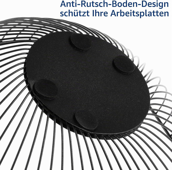 3 Stück Obstschale Schwarz, 25,5x8cm Obstschalen Metall, Obstschale Modern, Fruit Bowl Basket, Obstk