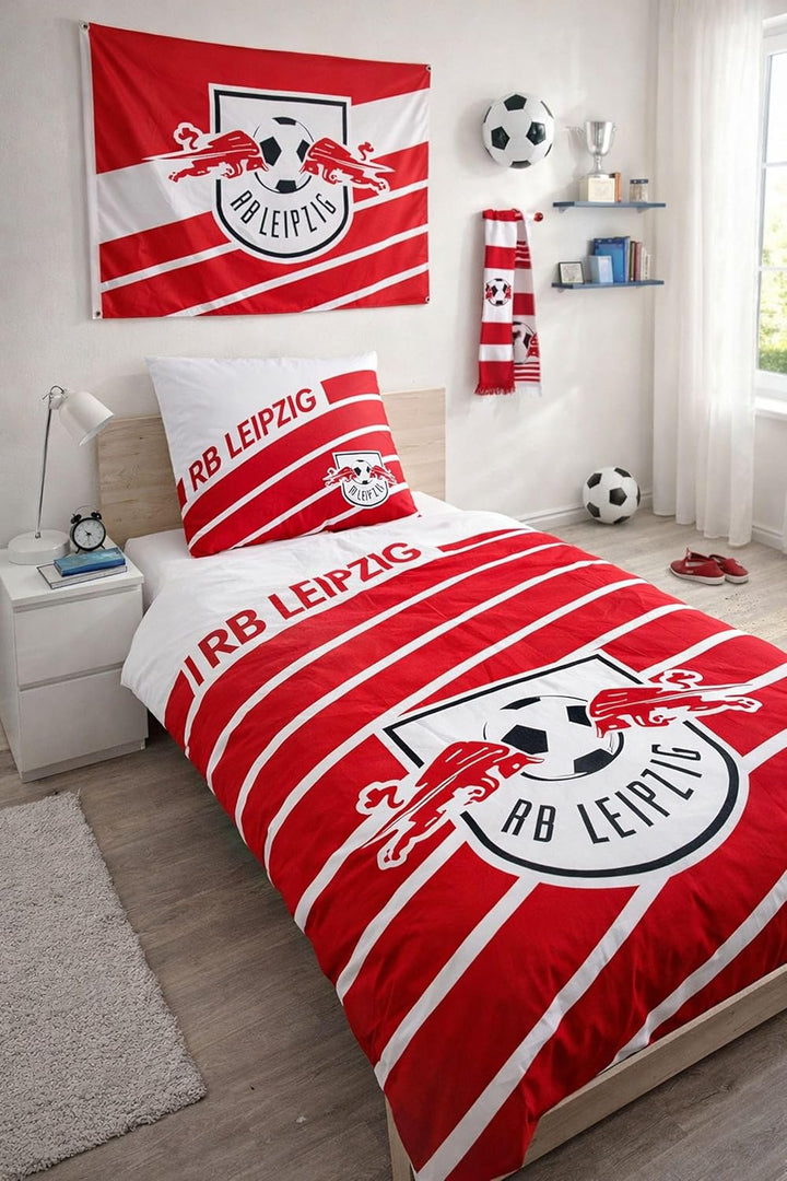 RBL Stripe Bettwäsche-Garnitur 135x200 cm+80x80 Kissenbezug