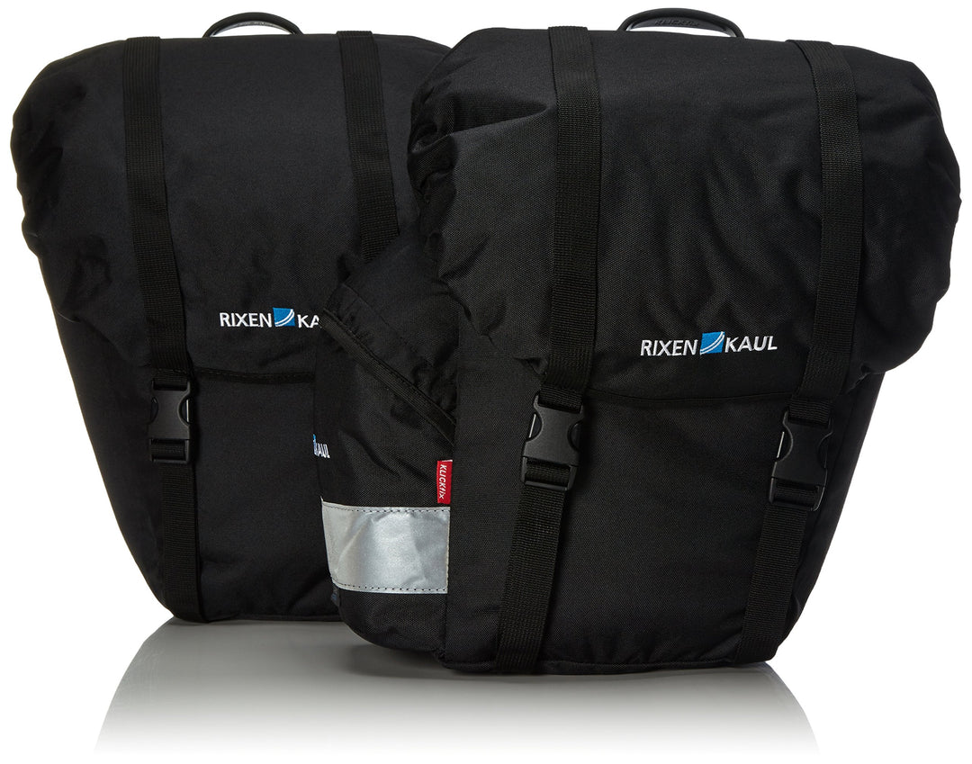 KLICKfix Fahrradtasche, schwarz, M Classic Hinterradt, Classic Hinterradt