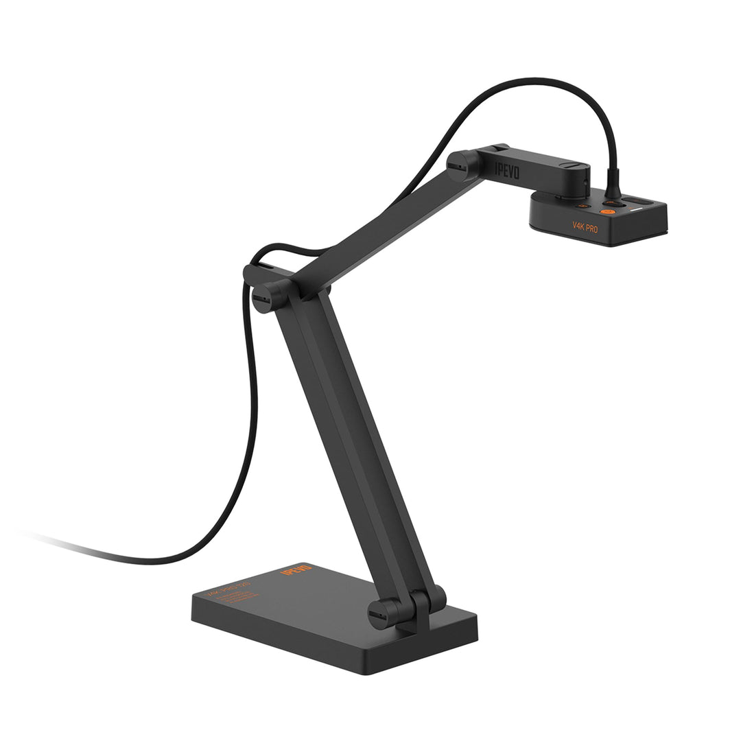 Ipevo V4K PRO 120 4K USB-Dokumentenkamera, 120-Grad-FOV-Objektiv, Sony CMOS-Sensor, schneller Autofo