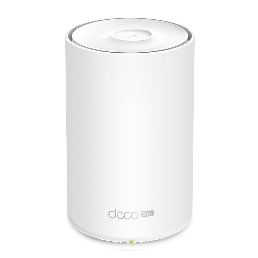 TP-Link Deco X50-DSL AX Modem Router, Mesh Wi-Fi 6 Dual-Band AX3000Mbps, VDSL2 Profil 35b bis zu 350