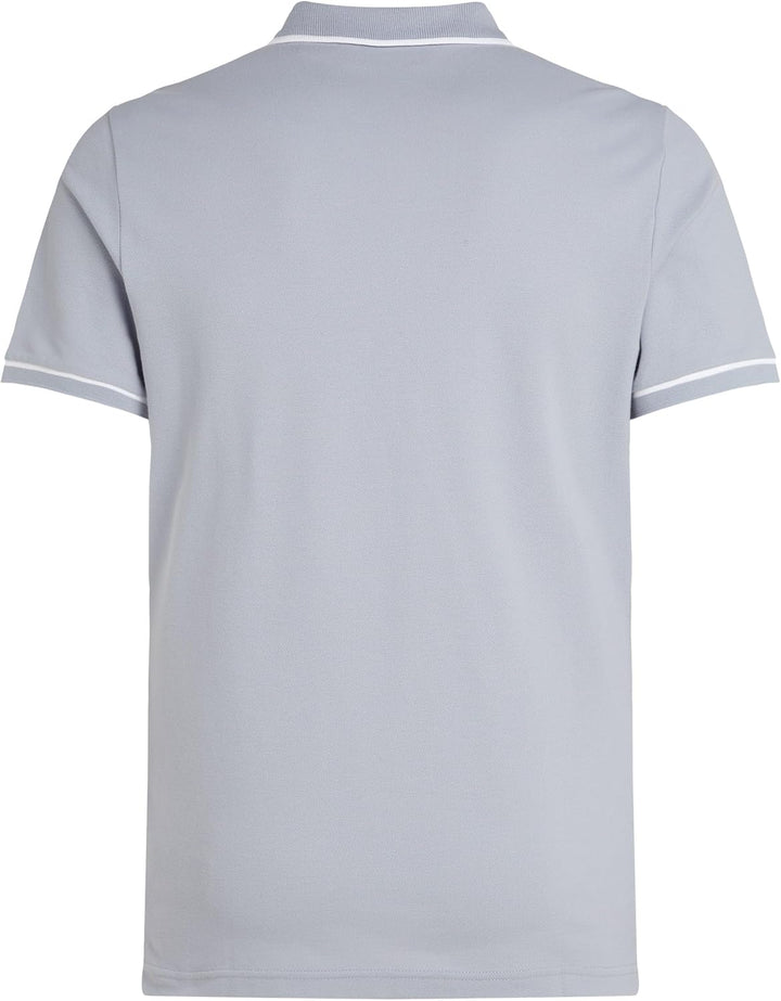 Calvin Klein Herren Golf Polo Shirt Leicht Atmungsaktiv Stretch Nachhaltig XL Blue (Aleutian), XL Bl