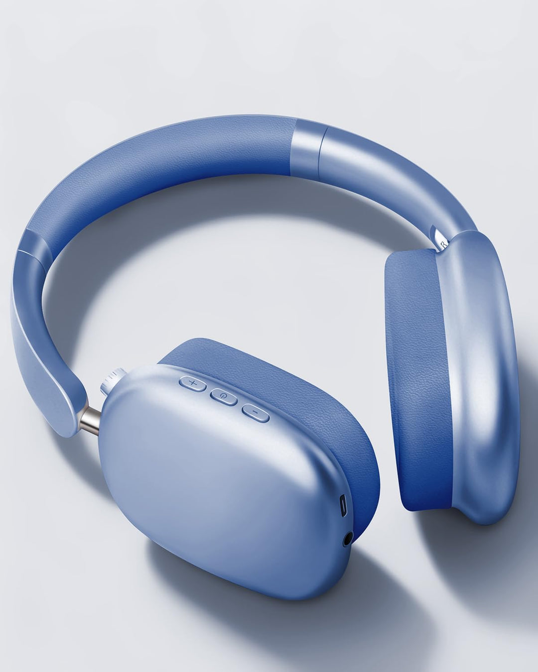 Wentronic Y01 Noise-Cancelling-Kopfhörer, Kabellose Over-Ear-Kopfhörer, Bluetooth 5.3, Hi-Res Sound,
