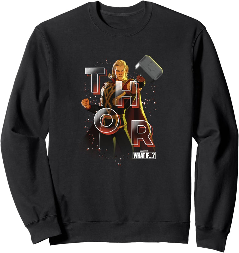 Marvel What If Thor Galactic Poster Sweatshirt