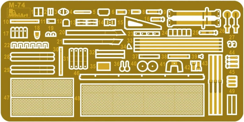 Mini Art 37035 1:35 SU-122-54 Frühe Prod.-originalgetreue Nachbildung, Modellbau, Plastik Bausatz, B