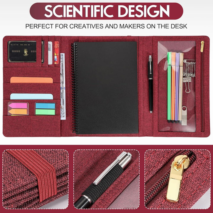 Hülle für Rocketbook Fusion Executive Grösse, Multi A5 Grösse Notebook Hülle mit Stifthalter, Handyf