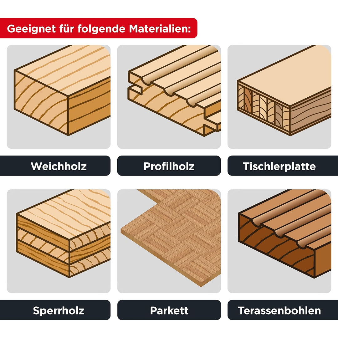 kwb Kreissägeblatt 150 x 16 mm, Made in Germany, leichtgängig, speziell für Akkumaschinen, Universal