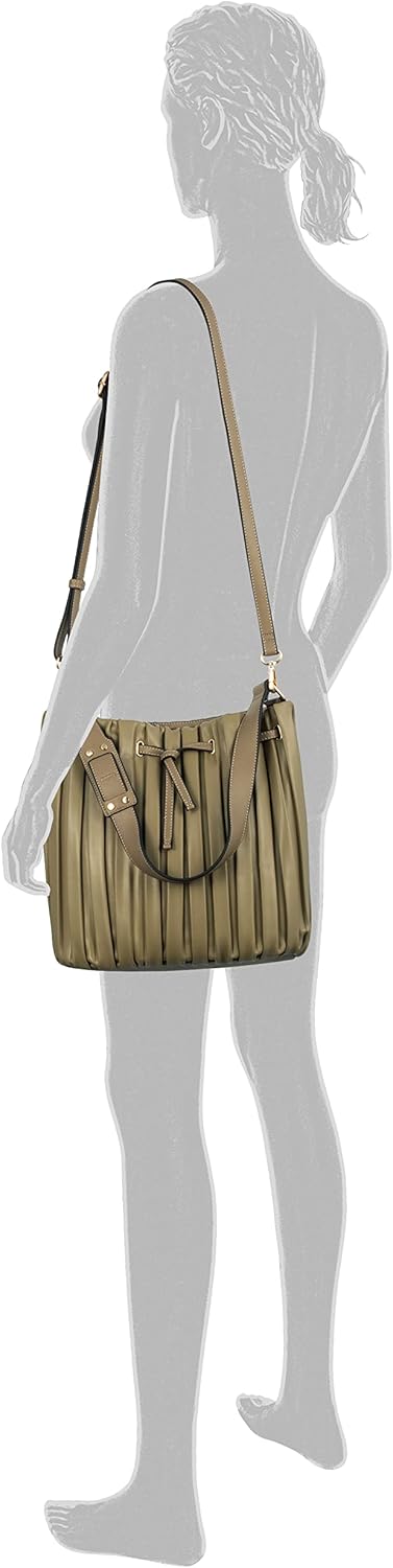 Gabor Damen Imani Schultertasche (Beutel) 34 x 15 x 26 (LxBxH) Light Khaki, 34 x 15 x 26 (LxBxH) Lig