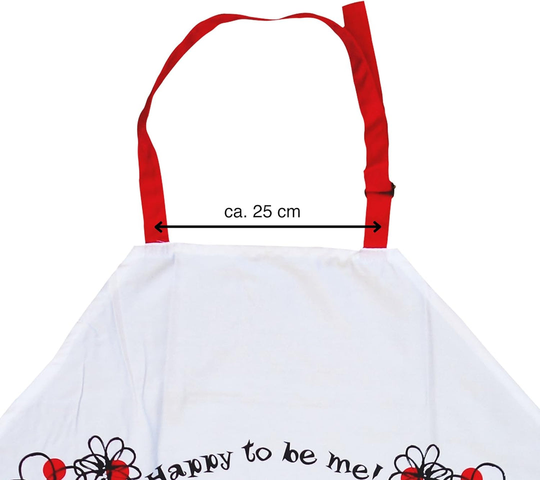 Tex idea Das Geschenk für Walt Disney Minnie Mouse Fan: Kochschürzenset mit Minnie Maus Mini Miny Sc