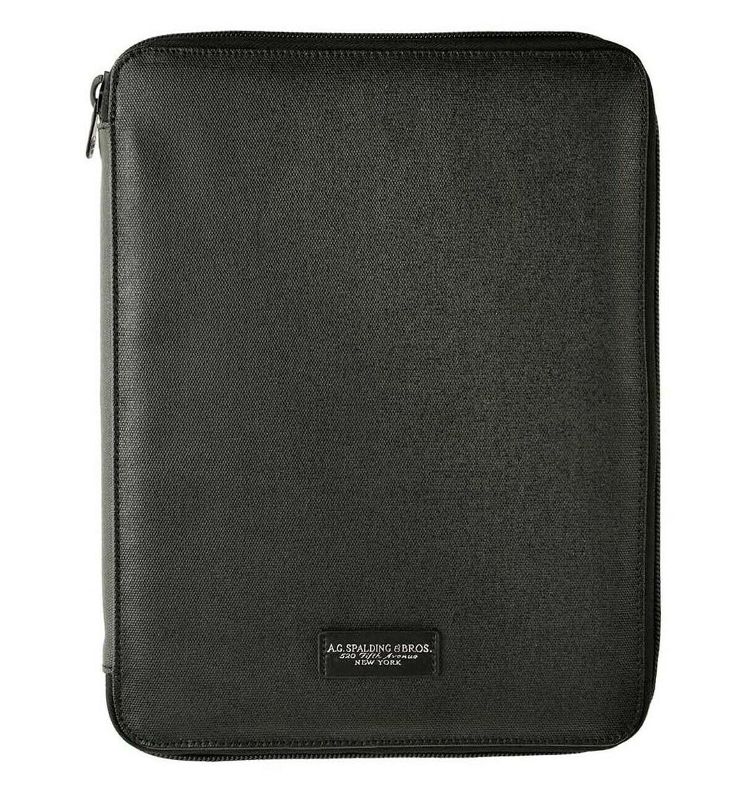 Blockhalter Spalding & Bros A.G A4 PALM LINE 25 x 32 cm Herren Damen Schwarz 970818P