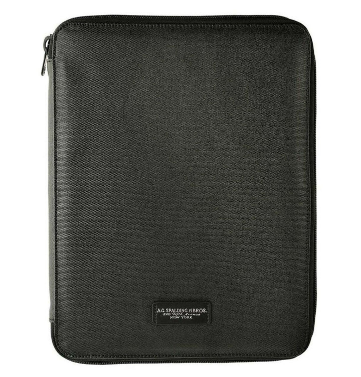 Blockhalter Spalding & Bros A.G A4 PALM LINE 25 x 32 cm Herren Damen Schwarz 970818P