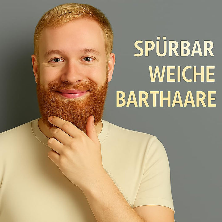 SILKCLAY Cashmere Bartöl und Gesichtshautöl Beard Oil aus 6 Ölen nährt und revitalisiert 30 ml Laven
