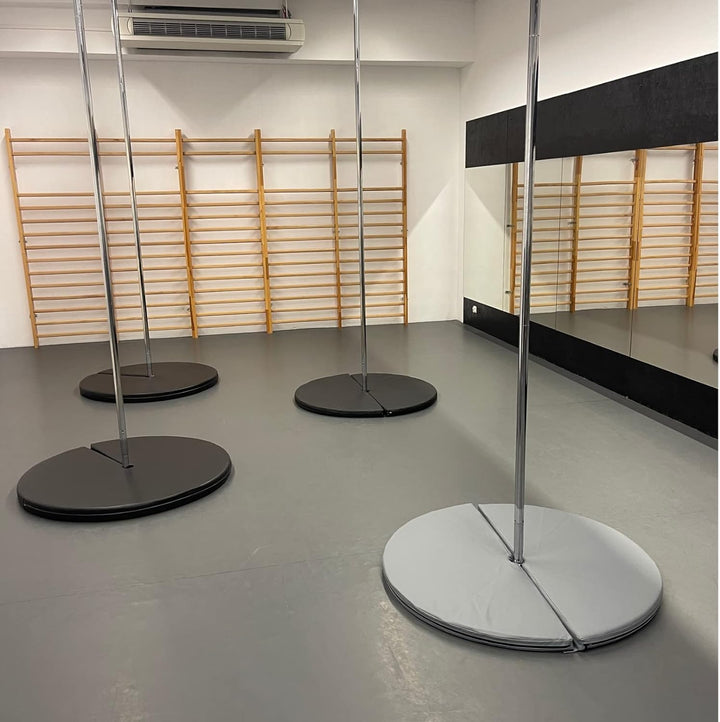 FORTISLINE Pole Dance Stangentanz Schutzmatte Sicherheitsmatte Faltbar 08. Hellbraun, 08. Hellbraun
