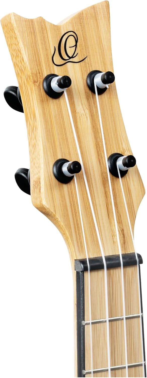 Ortega Guitars Tenor Ukulele elektro-akustisch - Bamboo Series - inklusive Deluxe Gigbag - Bambus (R