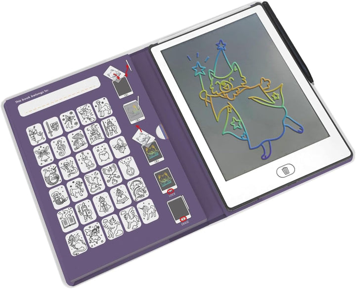 KIDYDRAW-MINI Zeichenbrett 30 Bilder Es war einmal