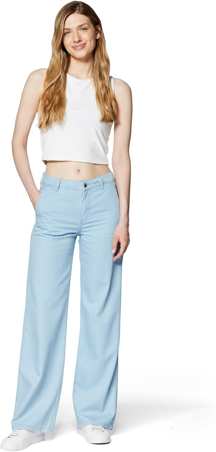Mavi Damen Miracle Jeans 24W / 28L Blau, 24W / 28L Blau