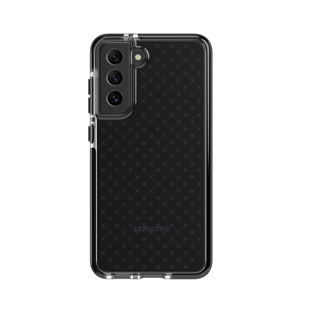 tech21 Evo Check für Samsung Galaxy S21 FE 5G - Handyhülle mit 4,8 m Fallschutz Galaxy S21FE Smokey