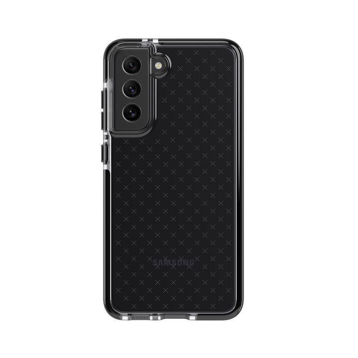 tech21 Evo Check für Samsung Galaxy S21 FE 5G - Handyhülle mit 4,8 m Fallschutz Galaxy S21FE Smokey