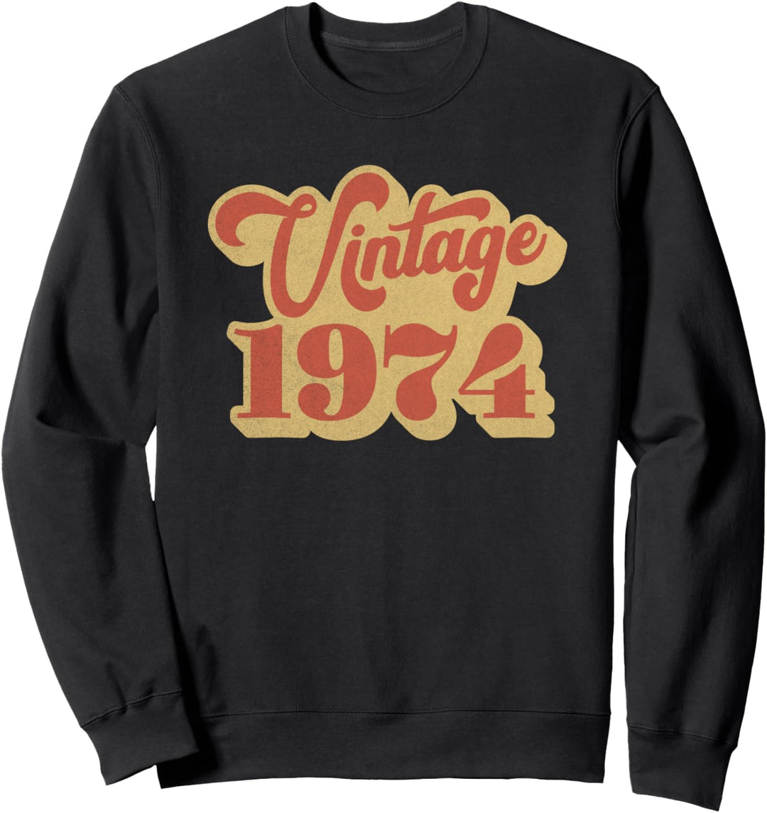 46 Jahre alte Geschenke Jahrgang 1974 46. Geburtstag Sweatshirt