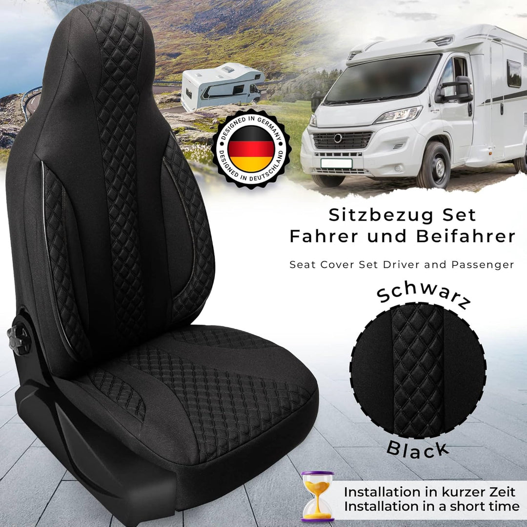 BREMER SITZBEZÜGE Wohnmobil Sitzbezüge Schonbezüge für Knaus Sky TI (WPL404), SKY TI