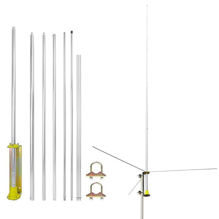 HYS CB Radio Stationsantenne 26-28 MHz CB Home Base Stationäre Antennen 620cm Länge