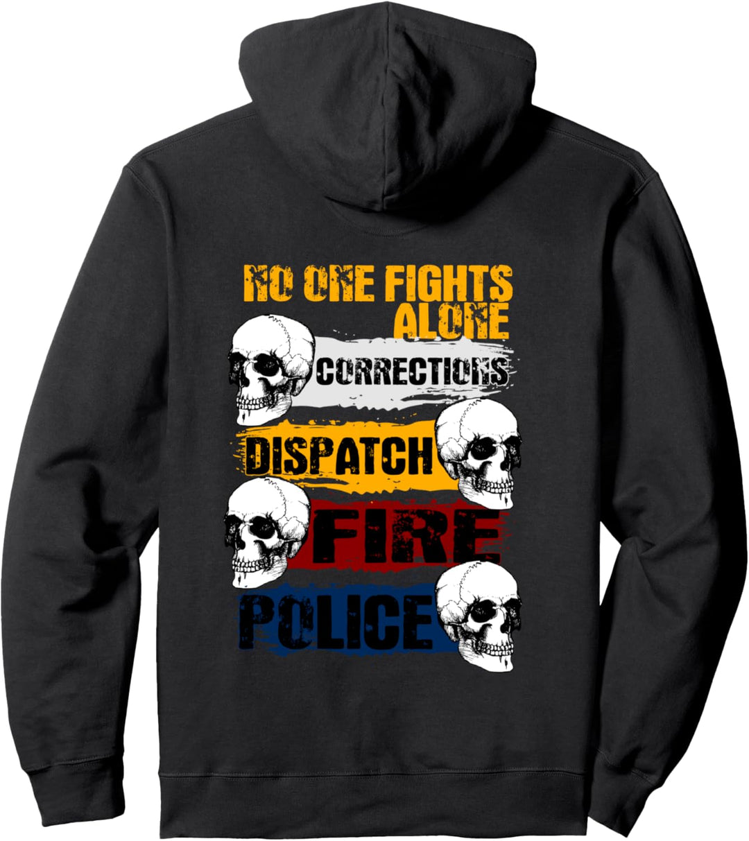 Ersthelfer Design auf der Rückseite der Kleidung Pullover Hoodie