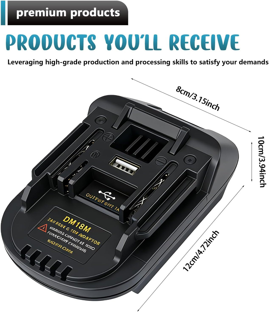 BS18MT Akku-Adapter Für Makita 18V Elektrowerkzeug, Akku Konverter für Bosch GBA Professional System