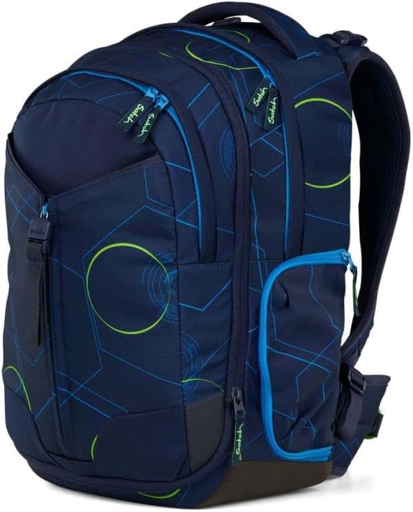 Satch Match Pencil Slider Edition Schulrucksack Set 3tlg. inkl. Sporttasche Blue Tech, Blue Tech