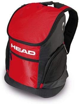 Headgear Head Trainingsrucksack 33 - Unisex Rucksack Schwarz / Rot, Schwarz / Rot