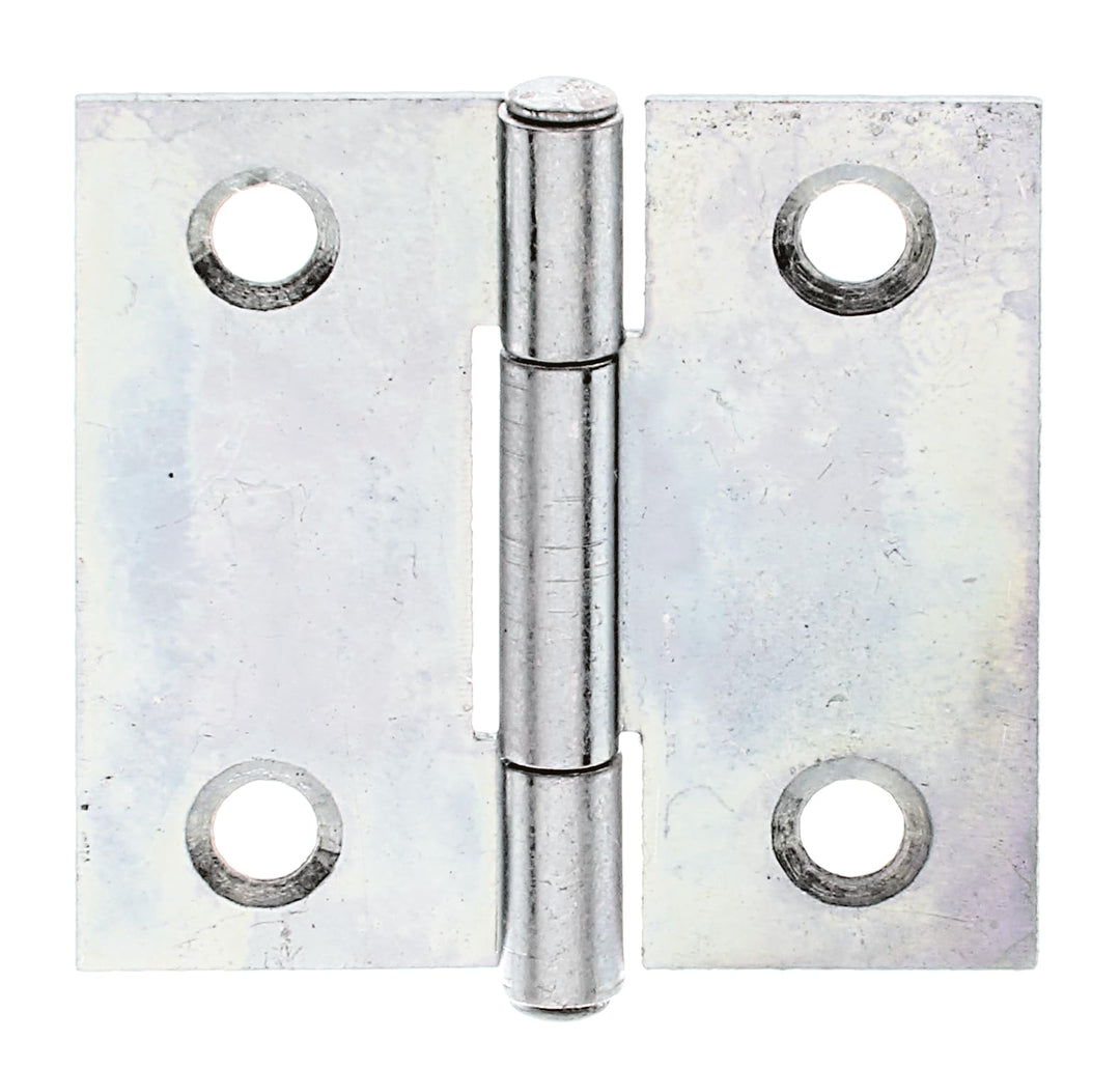 Hinge Rectangular 31 x 31 mm / 50 Stk. Oberflaeche: galvanisch gelb verzinkt, 31 x 31 mm