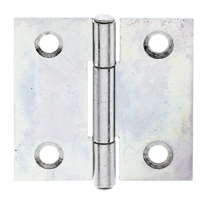 Hinge Rectangular 31 x 31 mm / 50 Stk. Oberflaeche: galvanisch gelb verzinkt, 31 x 31 mm