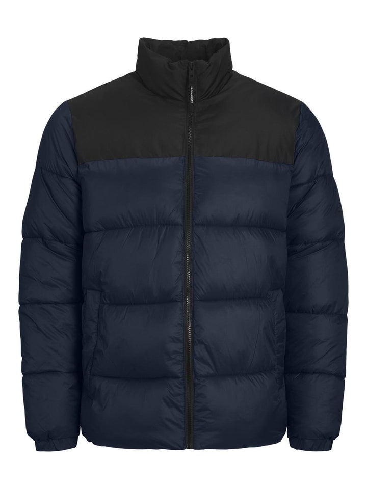 JACK & JONES Herren Jjetoby Puffer Collar Pls Pufferjacke 3XL Navy Blazer, 3XL Navy Blazer