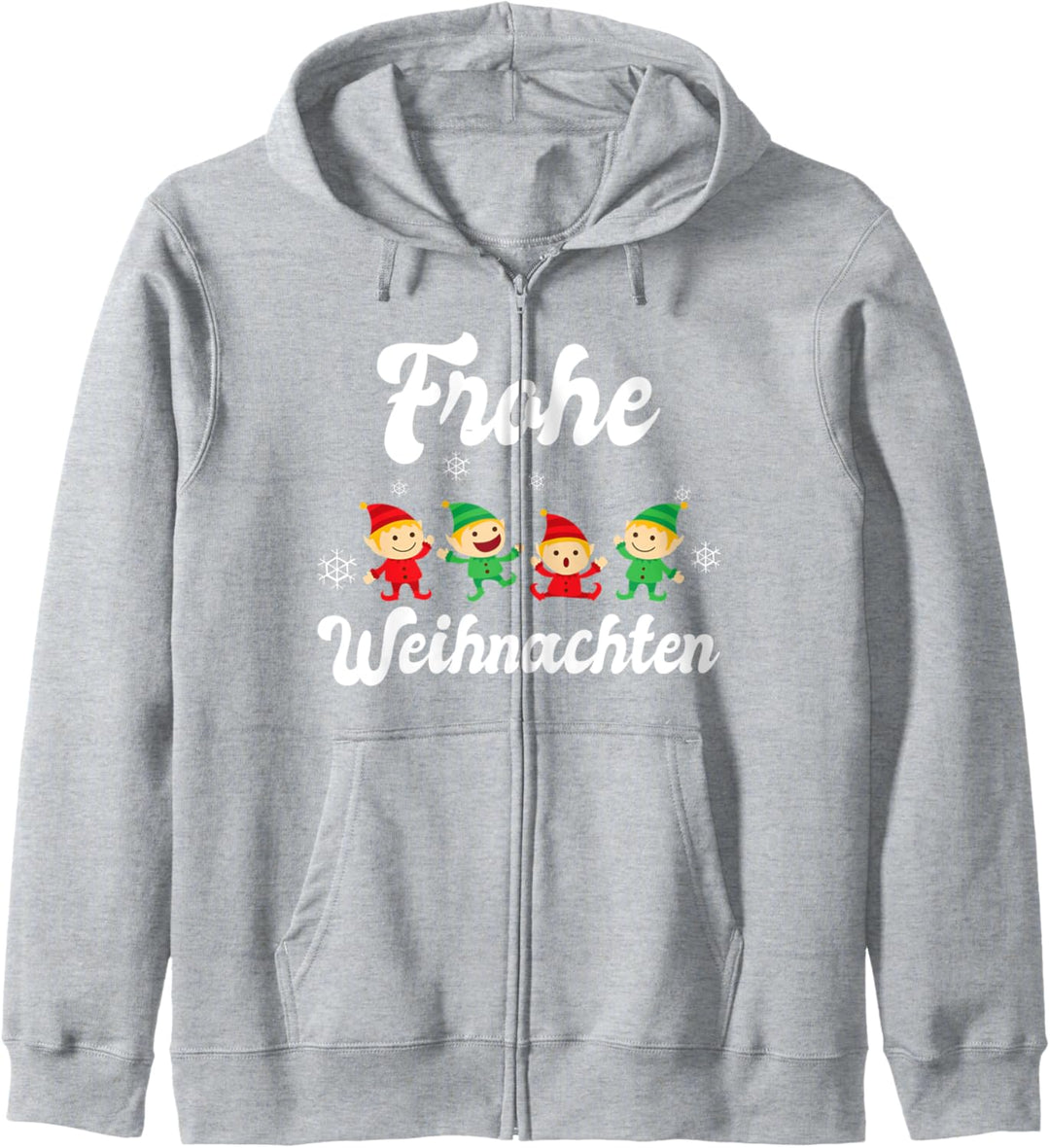 Weihnachten Elfe Weihnachtsmann Kapuzenjacke