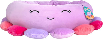 Squishmallows JPT0087 - Beula der Oktopus Tierbett 60 cm, offizielles Jazwares Plüsch, superweiches