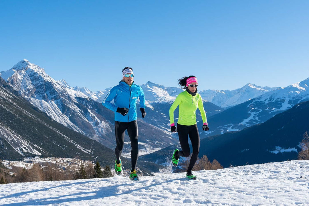 Nortec Steigeisen Nordic Made in Italy für Wandern und Trail Running Winter auf EIS und Schnee, Micr