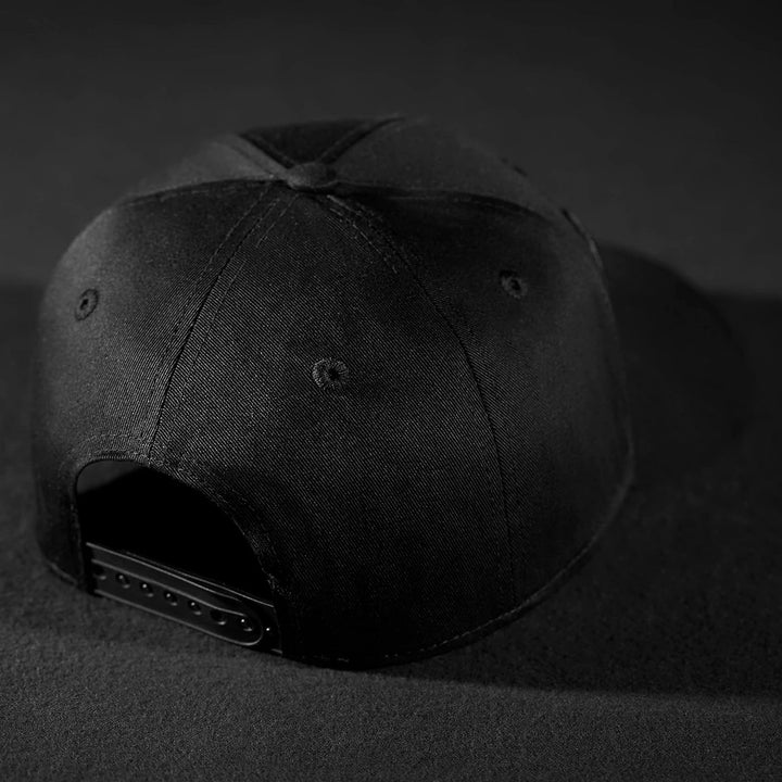 Pablo & Capone Verstellbare Baseballkappe in Schwarz