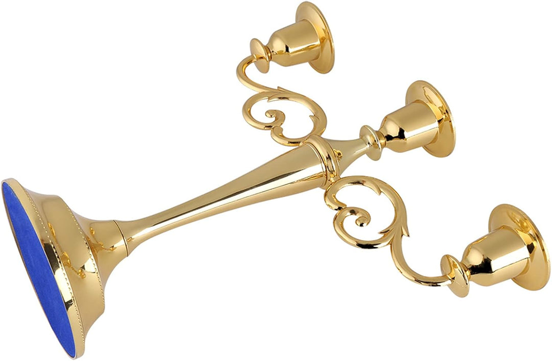 2 Farben 3 Arme Kerzenhalter Europäischen Stil Leuchter Hochzeit Kerzenhalter Home Dekoration Metall