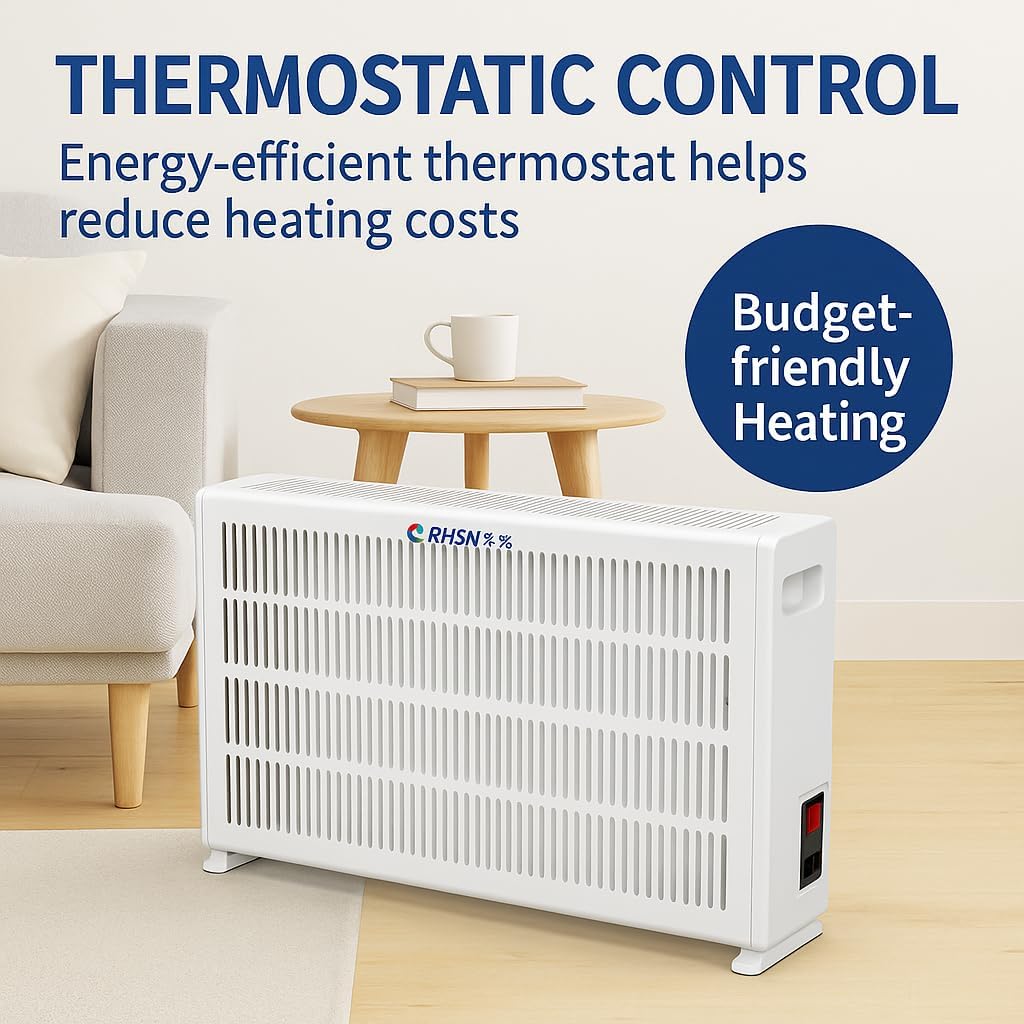 1000W Elektroheizung Standgerät, Electric Heating mit modernem Stil - Elektrisch heizung starke Wärm