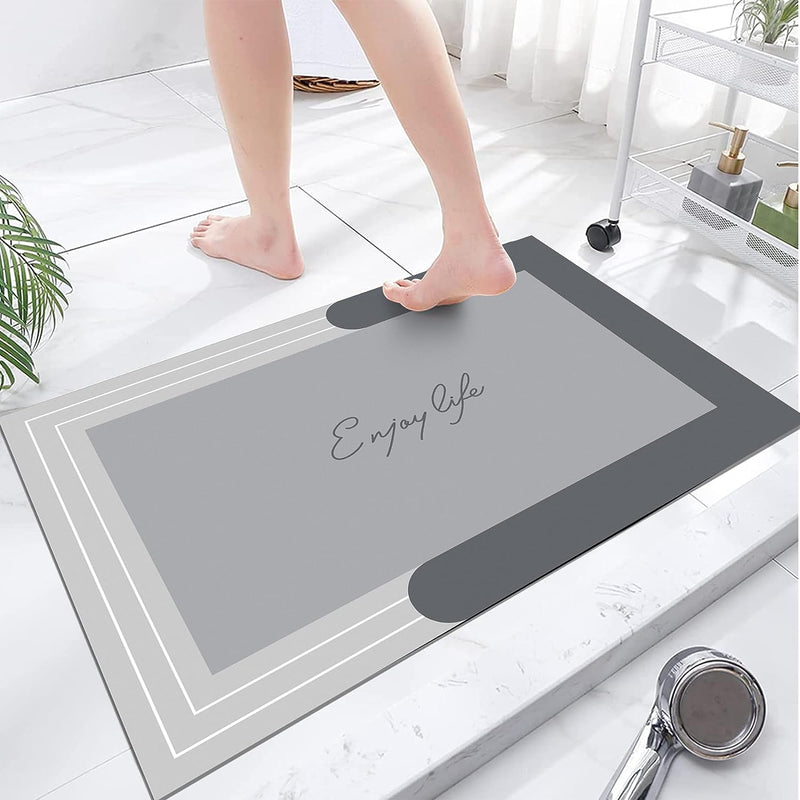 YeahBoom Super Absorbierende Bodenmatte,60 * 90cm Schmutzabweisend Bodenmatte Für Bad,rutschfest Küc
