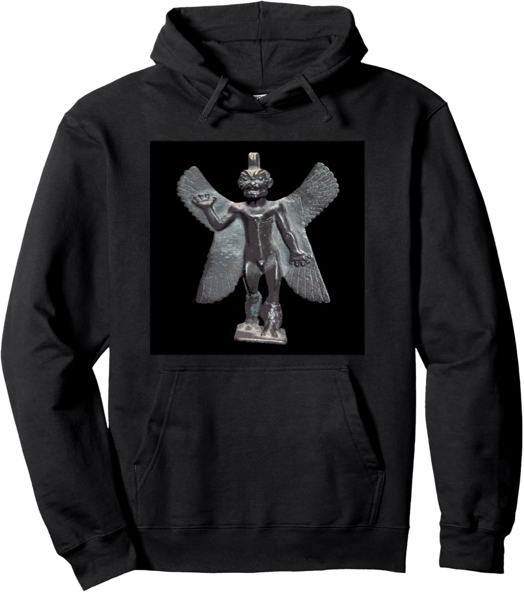 Pazuzu - Fazuzu Mesopotamia Babylon Akkad Assyria Demon Pullover Hoodie