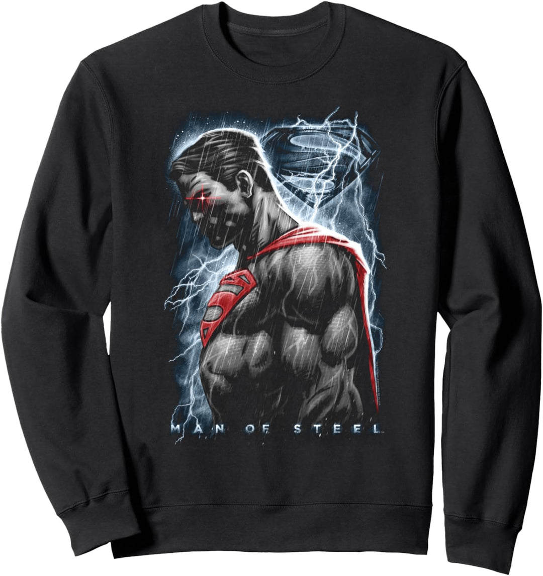 Superman Man of Steel Steel Rain Sweatshirt